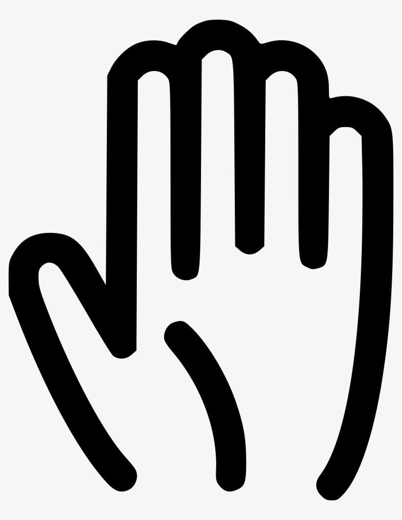 Hand Stop Palm Highfive Comments - High Five, transparent png