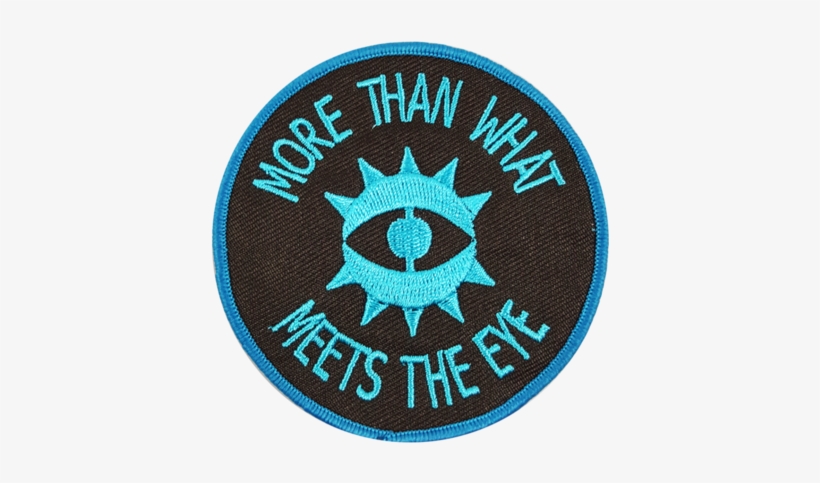 More Than What Meets The Eye Patch - Emblem, transparent png