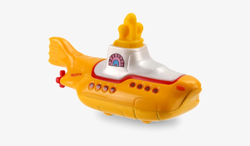 The Beatles Yellow Submarine - Hot Wheels 2018 Yellow Submarine, transparent png