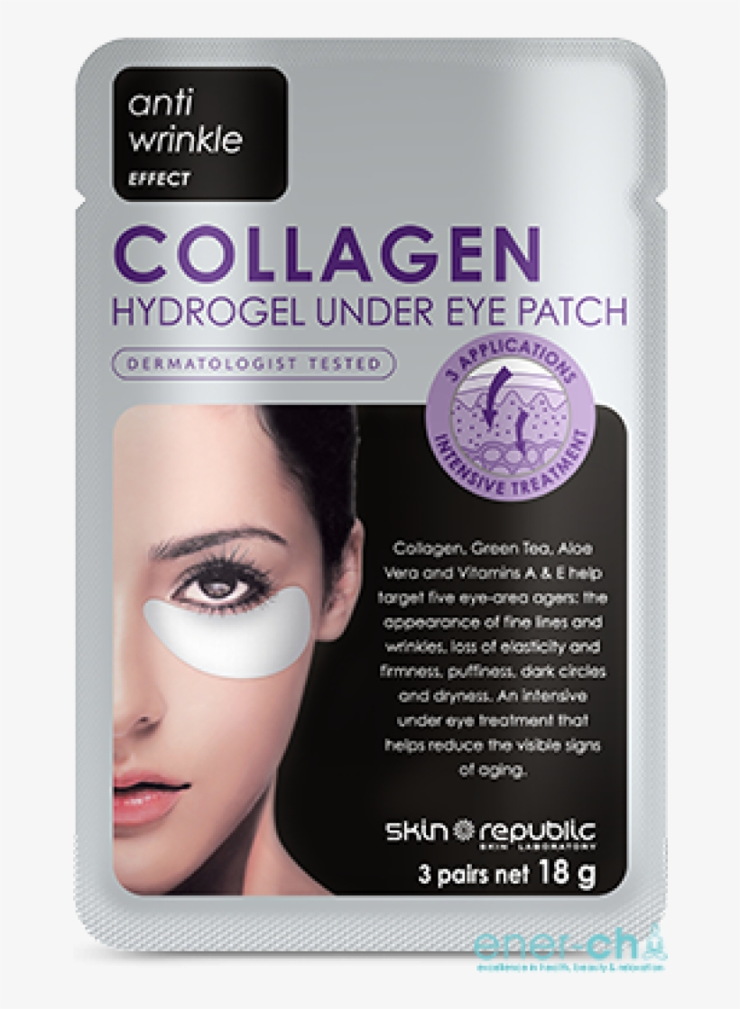 Collagen-1040x1040 - Skin Republic Collagen Under Eye Patches, transparent png