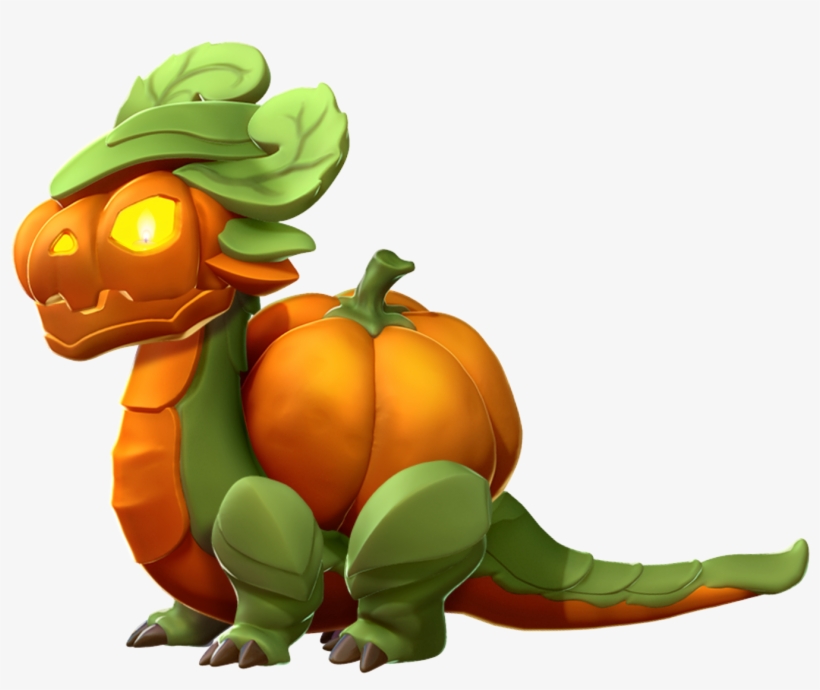 Pumpkin Dragon - Dragon Mania Legends Pumpkin, transparent png