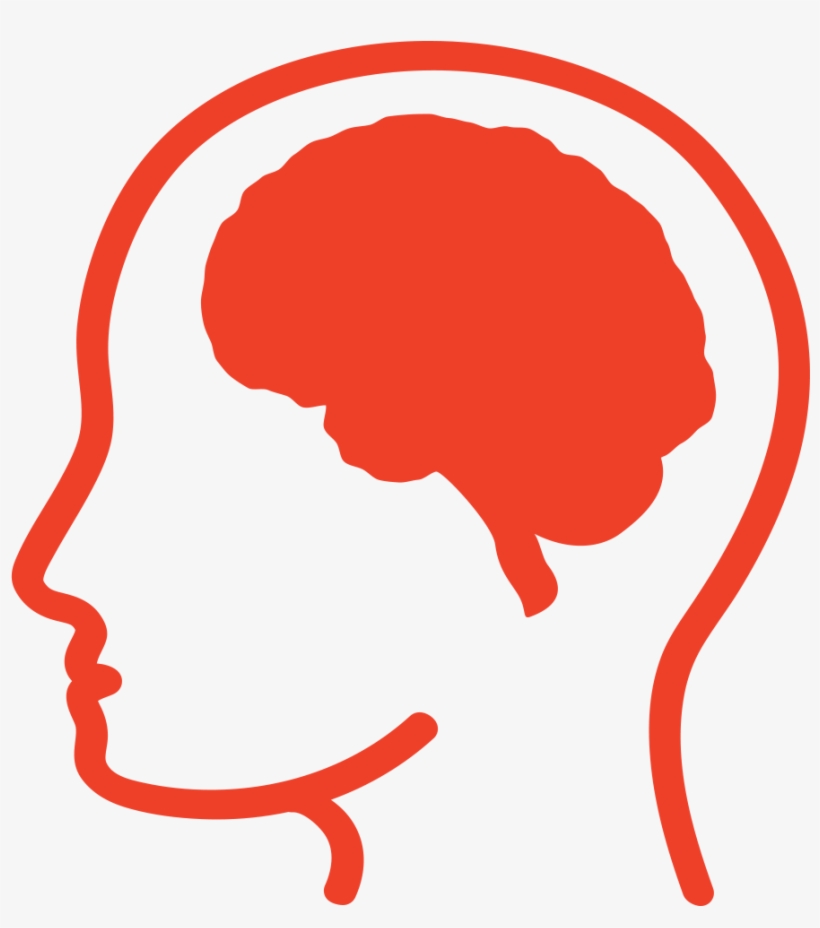 Brain Clipart Orange - Clip Art Of Stroke, transparent png