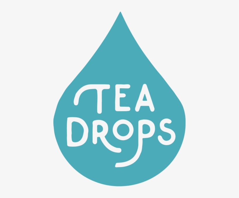 Tea Drops Logo 454x600 PNG Download PNGkit