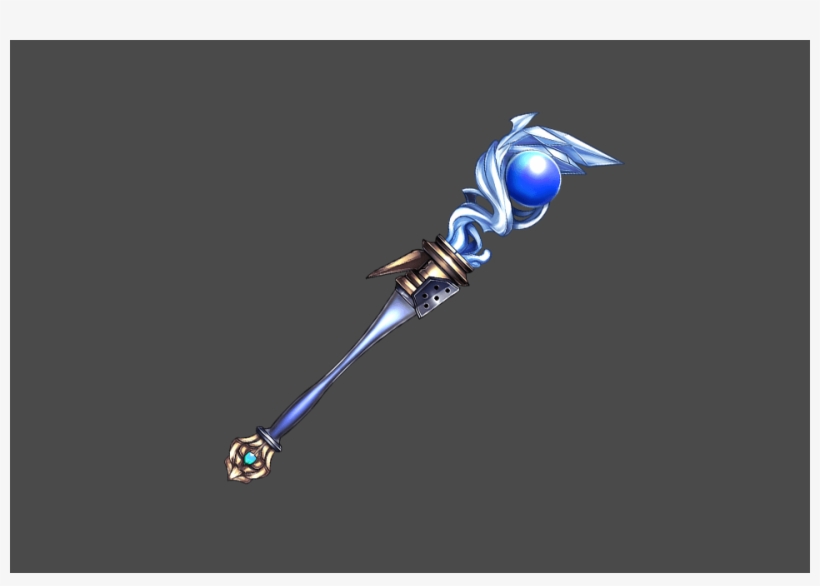 Ice Crystal Staff Elaine - Spear, transparent png