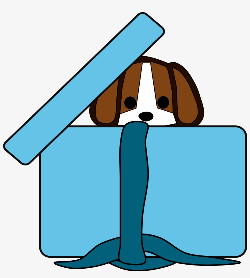 This Free Icons Png Design Of Beagle In A Box, transparent png