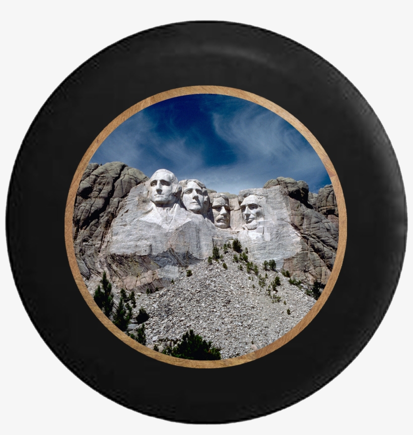 Mount Rushmore Us Presidential Carving Jeep Camper - Pillar Men Mount Rushmore, transparent png