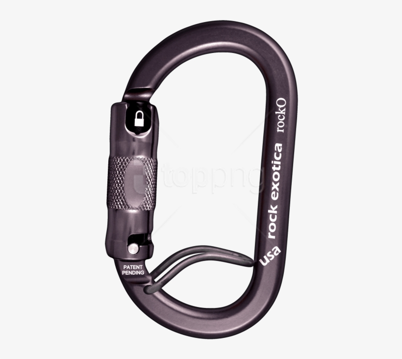 Free Png Download Carabiner Png Images Background Png - Rock Exotica Rock O, transparent png