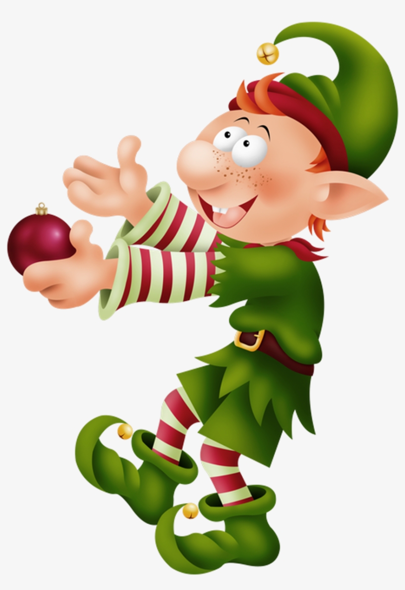 Report Abuse - Transparent Clipart For Christmas Elves, transparent png