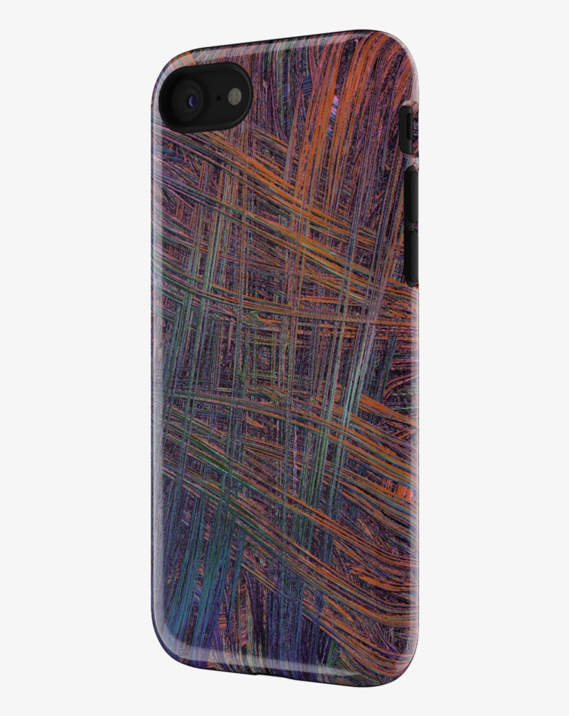 Colorful Crosshatch Iphone 7 Case - Mobile Phone Case, transparent png
