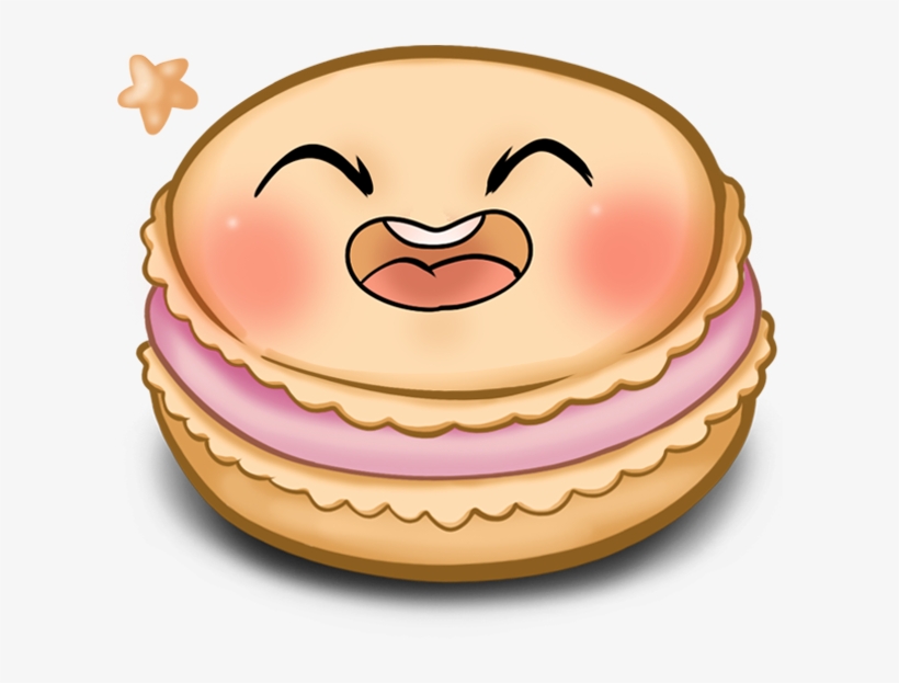 Happy Macaron, transparent png