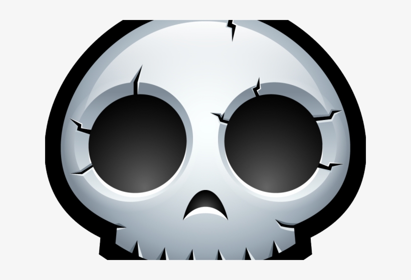 Reaper Clipart Halloween Skeleton Head - Circle, transparent png