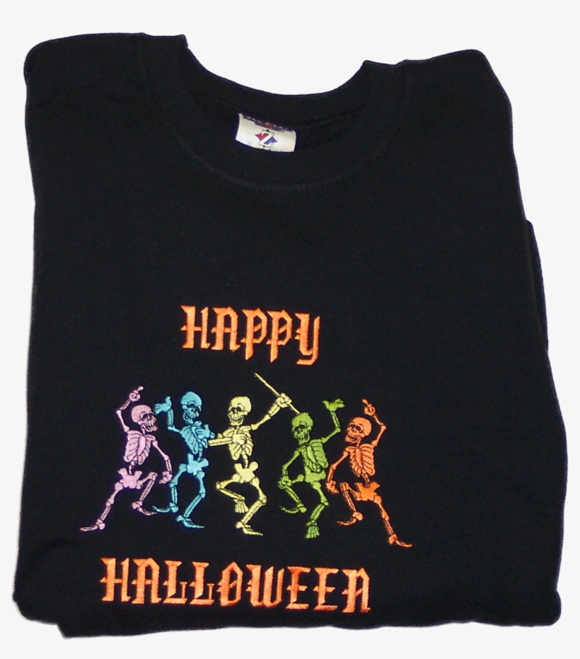 Halloween Skeletons Design - Active Tank, transparent png
