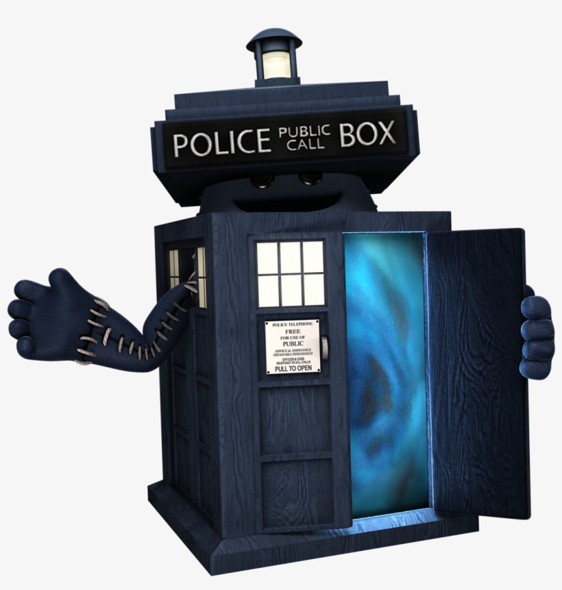 Tardisbigtogglepose - Little Big Planet Tardis, transparent png