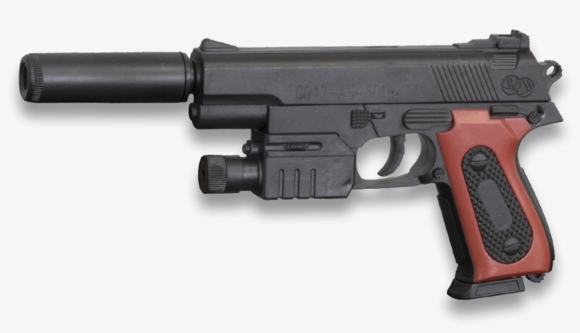 Airsoft Gun Cyma - Pistola Con Silenciador De Juguete, transparent png