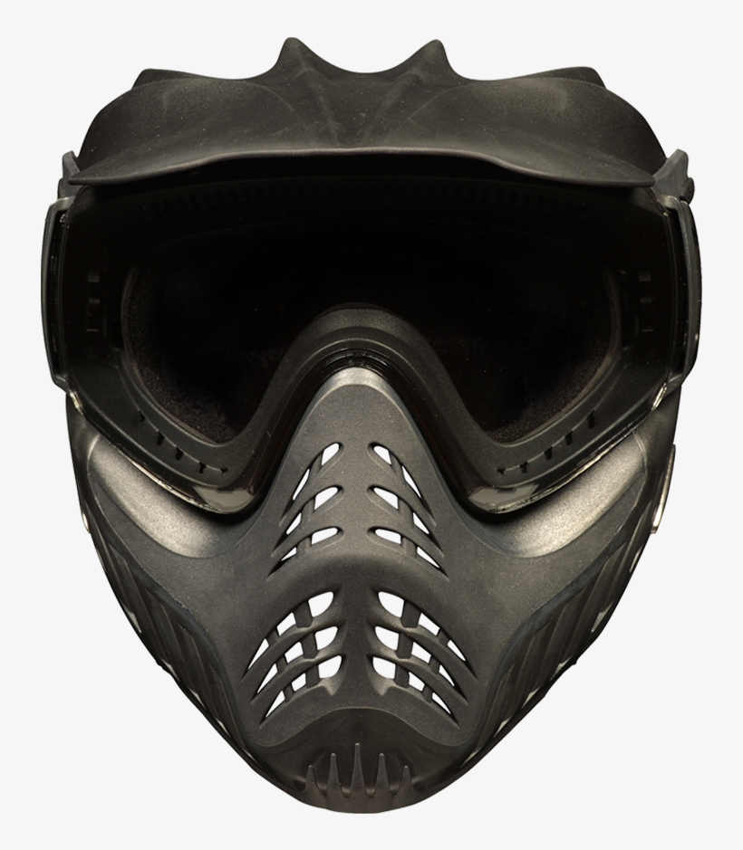 Paintball Mask Front View, transparent png