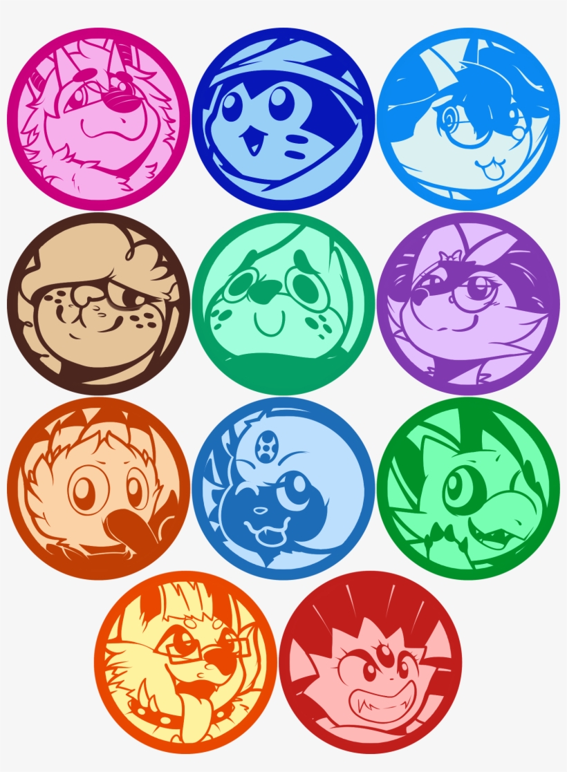 Kirby Star Allies Ych Pack - Circle, transparent png