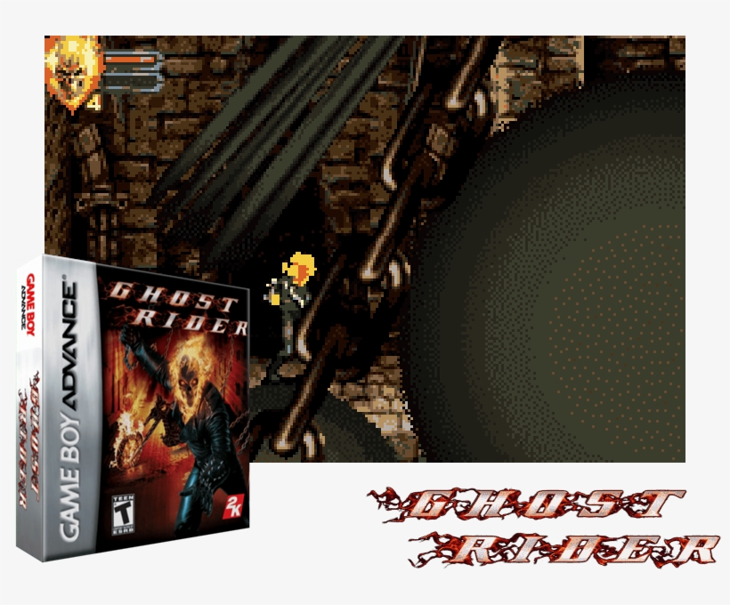 270 Classic Games - Ghost Rider Game, transparent png