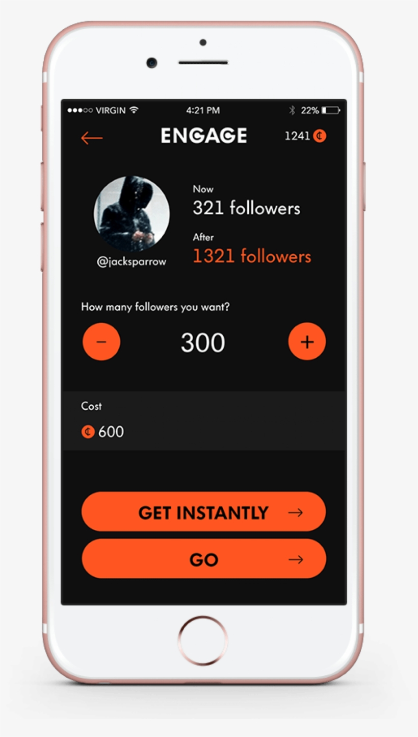 Instagram Likes And Followers Social - Iphone, transparent png