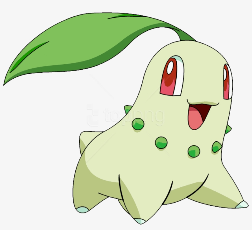 Free Png Download Pokemon Clipart Png Photo Png Images - Pokemon Chikorita, transparent png