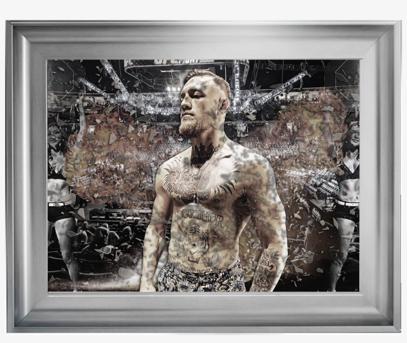 The Luxury Conor Mcgregor Liquid Art - Picture Frame, transparent png
