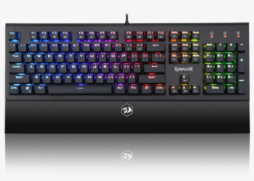 Teclado Mecánico - Redragon Vata K580 Rgb, transparent png