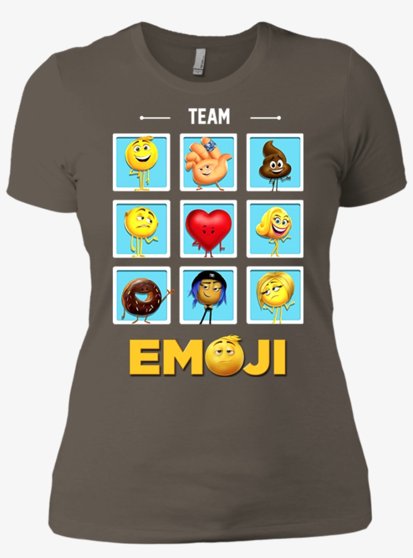 The Emoji Movie Team Emoji Panels T-shirt, transparent png