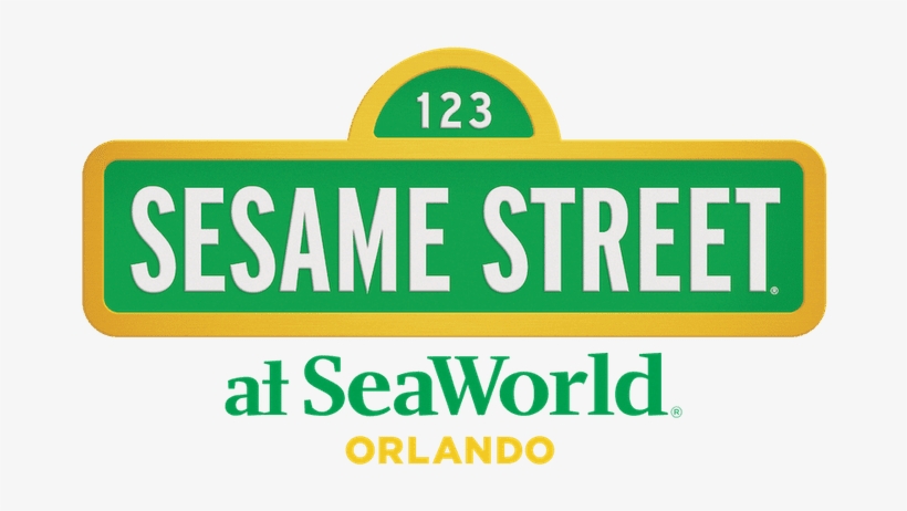 123 Sesame Street At Seaworld Orlando Logo - Sesame Street At Seaworld Orlando Logo, transparent png