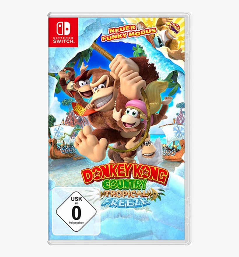 Donkey Kong Country Freeze [nintendo Switch] - Donkey Kong Tropical Freeze Switch Uk, transparent png