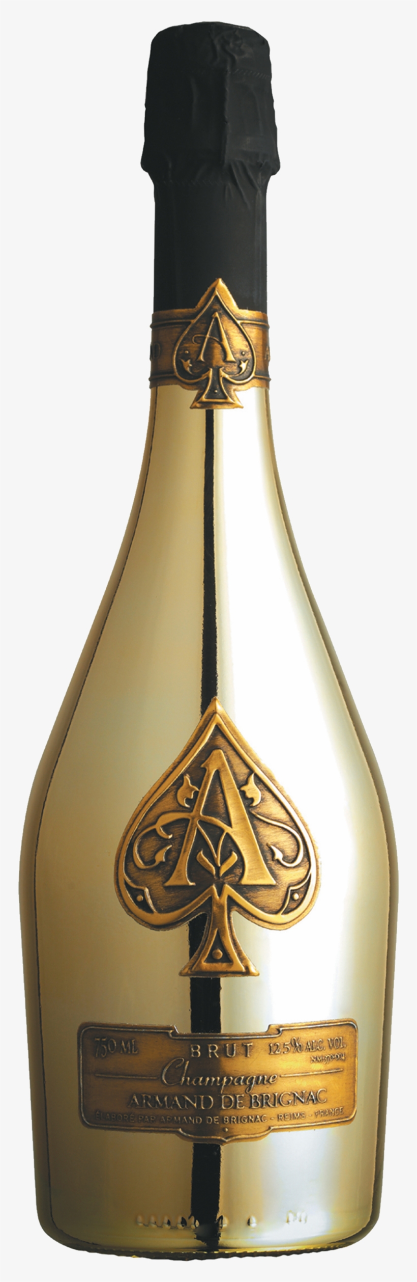 750 X 2500 9 0 - Ace Of Spades Gold Bottle, transparent png