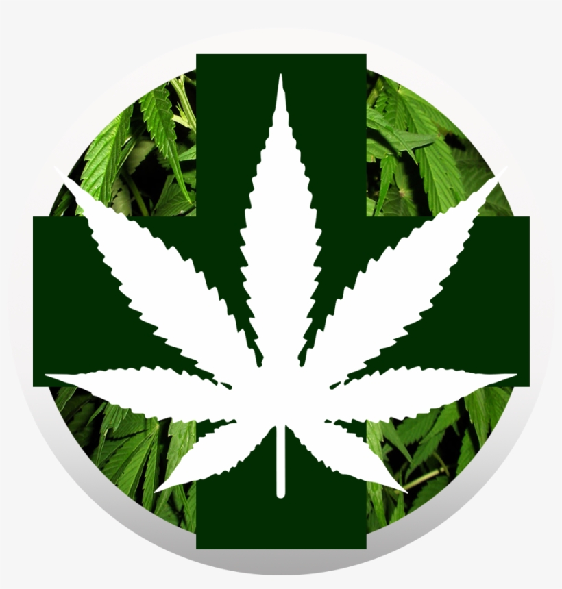 Marijuana Leaf Logo Black And White, transparent png