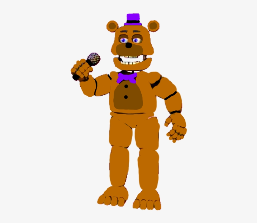 This Is A Custom Made Fredbear I Made - Five Nights At Freddy's 6 Rockstar Freddy, transparent png