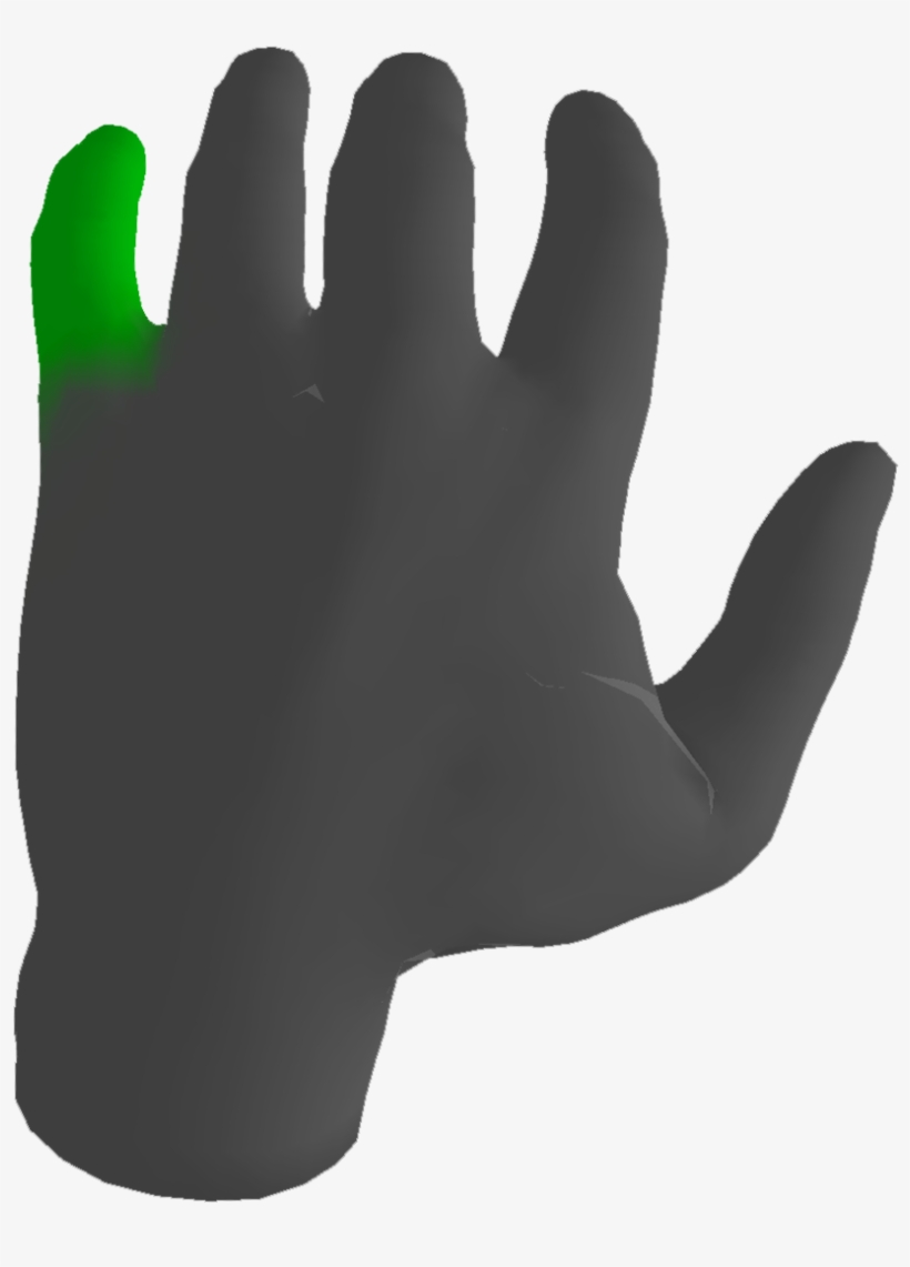 Left Little, Hand Open - Waving, transparent png