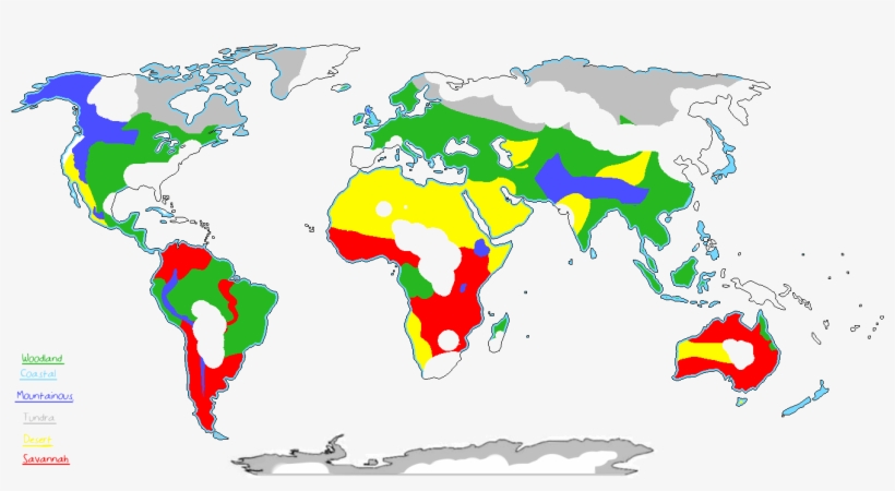Harpy Distribution - High Quality World Map Black And White, transparent png