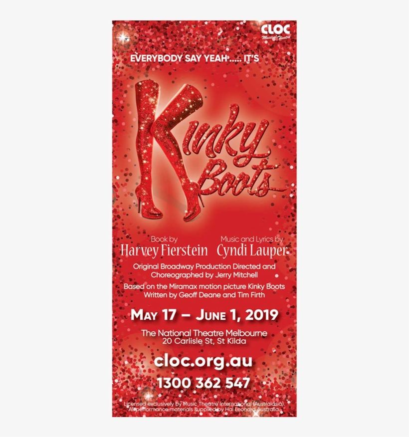Kinky Boots - New York, transparent png