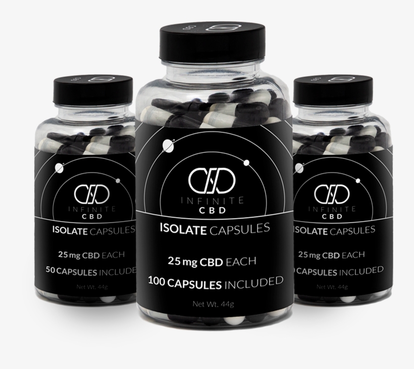 25mg All Capsules - Glass Bottle, transparent png