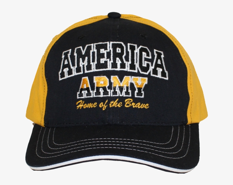12251 - U - S - Army Hat America Home Of The Brave - Baseball Cap, transparent png