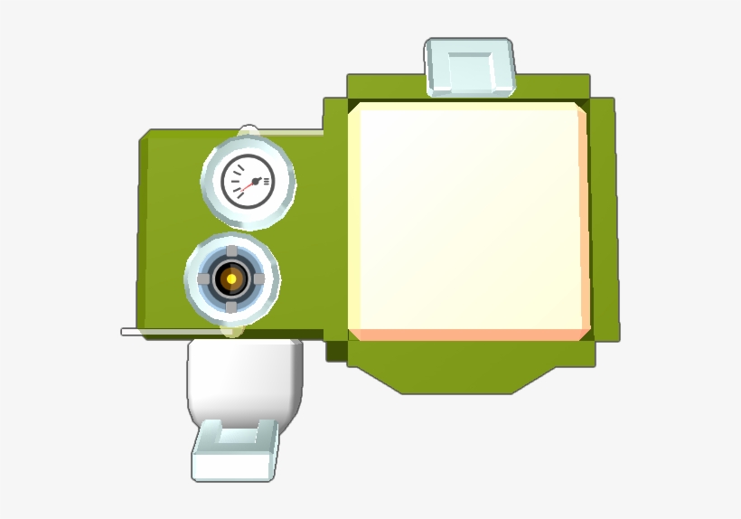 Vault Tec's Newest Pip Boy, With An Amber Display - Illustration, transparent png