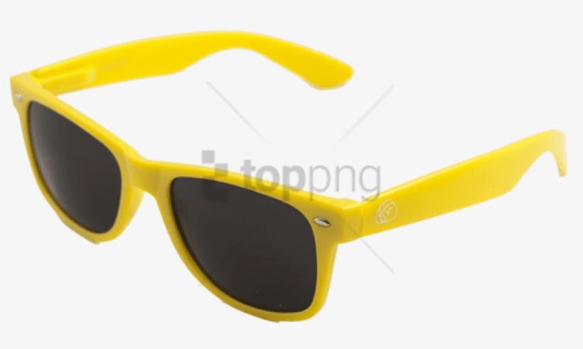 Free Png Wayfarer Sunglasses With Free Microfiber Pouch - Plastic, transparent png
