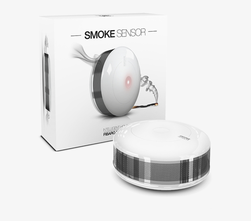 Smoke Sensor Fibaro, transparent png
