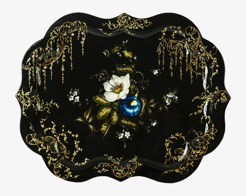 Decorative Arts - Metallic Flower Transparent Png, transparent png