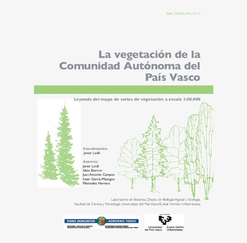 Pdf La Vegetación De La Comunidad Autónoma Del País - Upv Ehu, transparent png