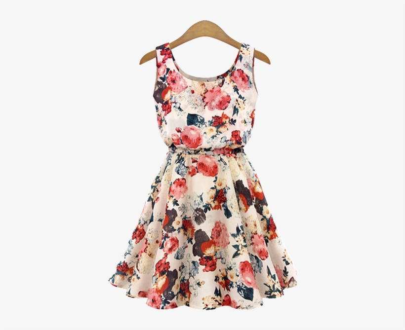 Female - Floral Dress Online India, transparent png