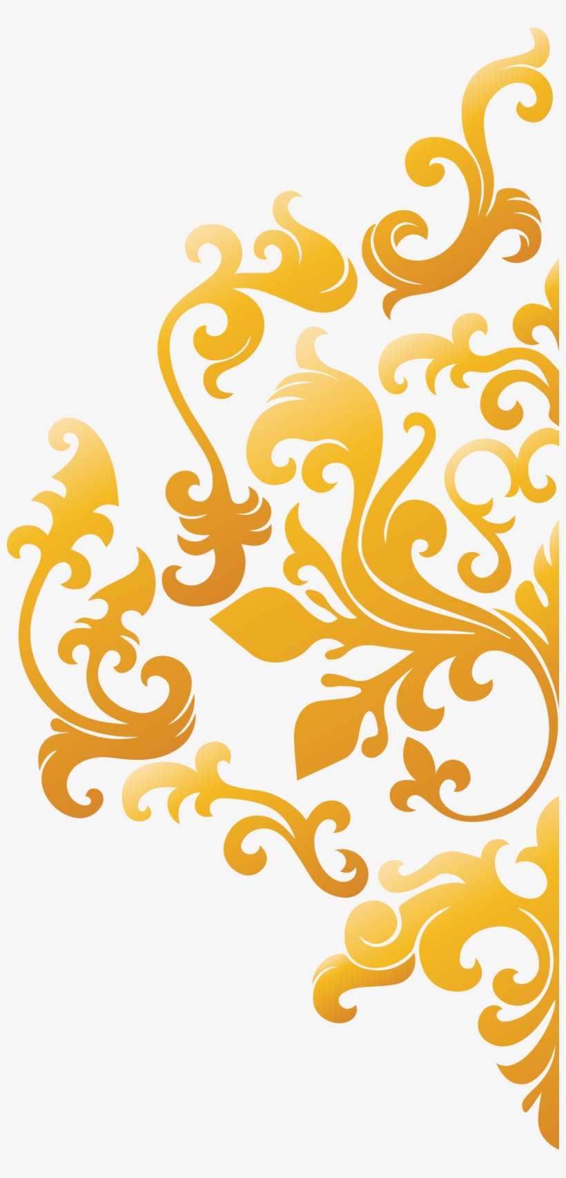 Damask Png Design, transparent png