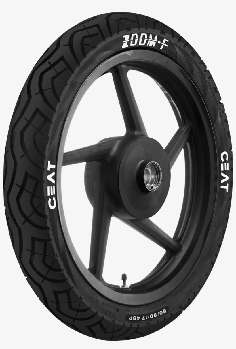 Ceat Zoom Xl 70 100 17 Tubeless 40 P Front Two Wheeler - Tvs Tyre For Pulsar 150, transparent png