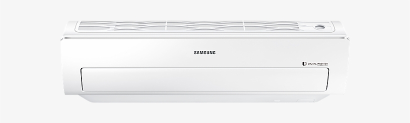 Front White - Samsung Air Conditioner Non Inverter Technology, transparent png