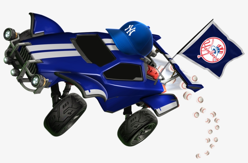 Yankees Items Now Available In Rocket League For $3 - Model Car, transparent png