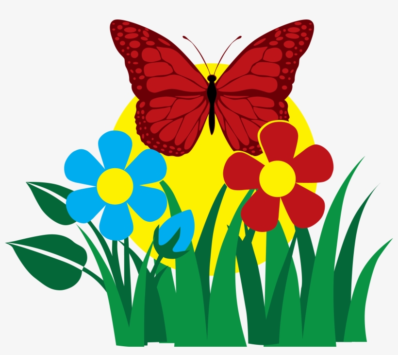 Butterfly Garden Inn 2469x2079 PNG Download PNGkit