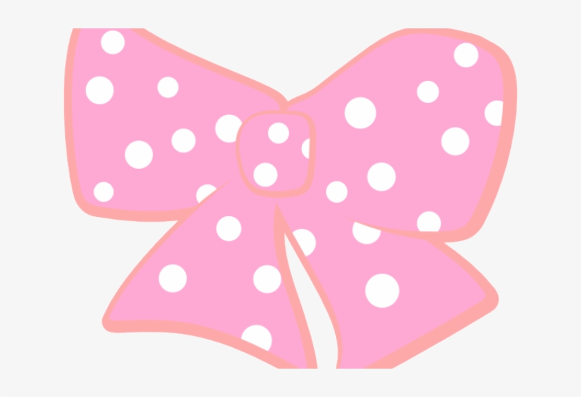 pink polka dot ribbon