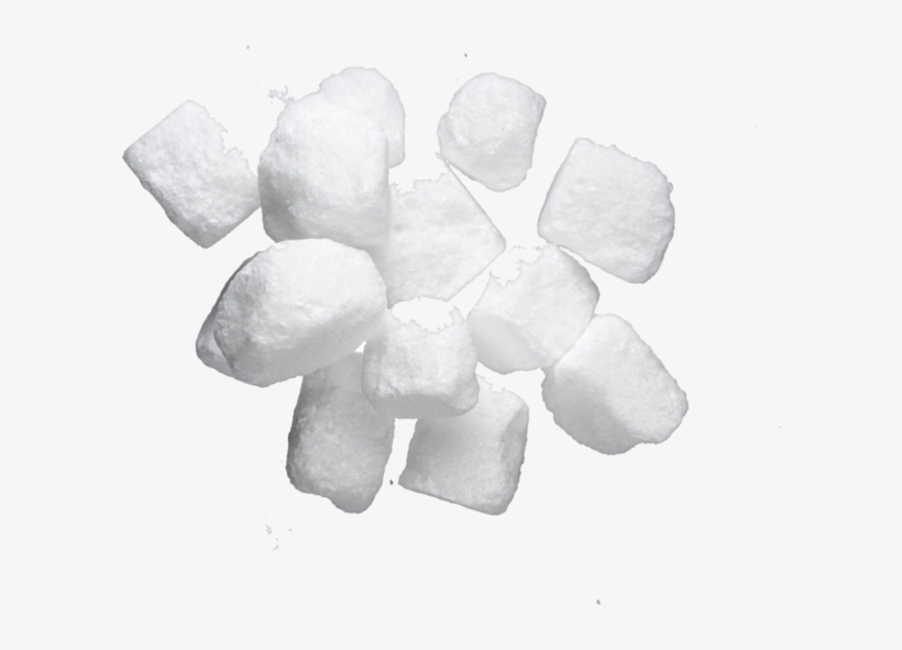 Rough Cut Cubes White - Crystal, transparent png