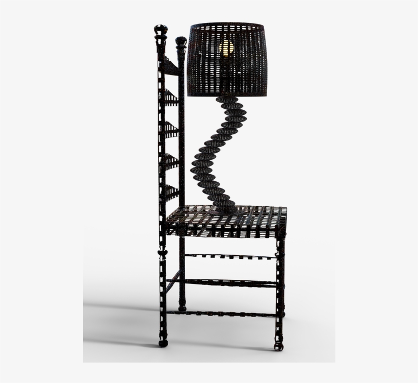 Canvas Print Chair Style Lamp Stainless Light Art Rusty - Light, transparent png